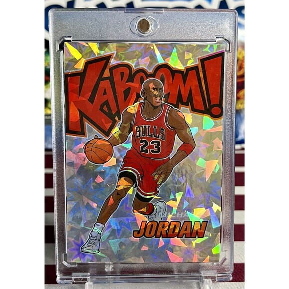 Michael Jordan 16 Card Lot Cracked Ice Holographic Custom Trading Cards Jordan - Picture 1 of 16